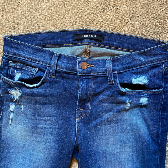 J Brand Skinny Cropped Jeans - Picture 6 of 6